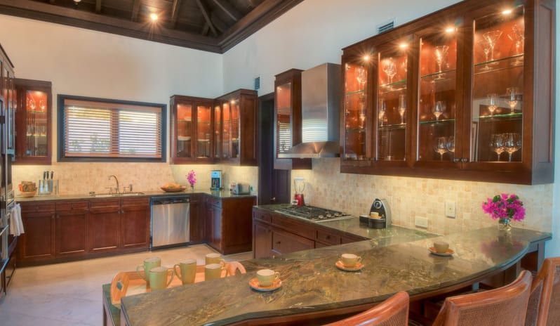 Scrub Island Resort, Spa and Marina - Four Bedroom Villa - Kitchen